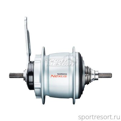Втулка планетарная Shimano Nexus C6001-8C (32H, 8 ск., ножной тормоз, серебро)