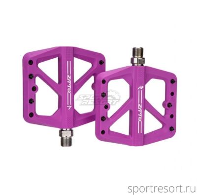 Педали ZTTO Flat Platform Purple