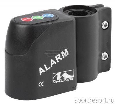 Велосипедная сигнализация M-Wave Bike Alarm Lock 234000