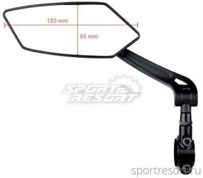 Зеркало в руль EasyDo RM-01E RM-01-ED-3171-1(left)