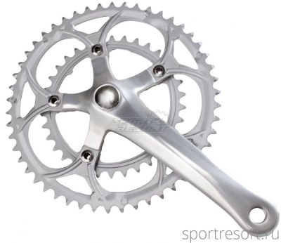 Система M-Wave Road Chainwheel Set 9ск (34/50T, 170mm) серебро