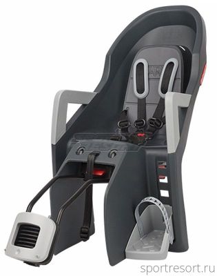 Велокресло Polisport Guppy RS+ FF dark grey/silver PLS8637700023