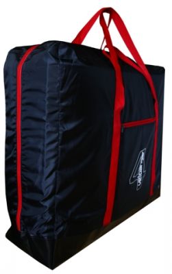 Чехол для велосипеда Veloangar №4 (для складных) Черный с красными элементами v4-black-red