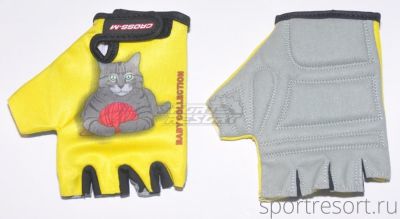 Велоперчатки подростковые Ventura (Кот) S SB-01-1264