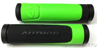 Грипсы Author AGR-600-D3 130mm черно-зеленые