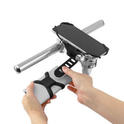 Крепеж для смартфона на руль BONE BIKE TIE PRO 4 + POWER STRAP Black 07-200630