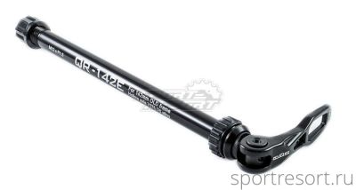 Ось задняя a2z E-Tru 12mm QR-142mm OLD Black