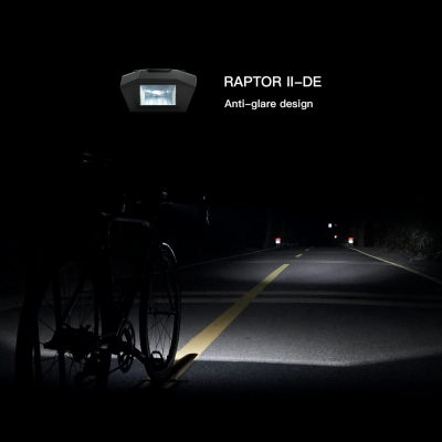Велокомпьютер Shanren Raptor II Pro + фара 400LM SR-BLC10-B