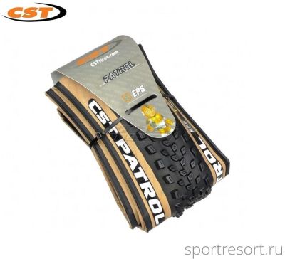 Покрышка CST С1846 Patrol 29x2.25 TLR EPS черно-бежевая