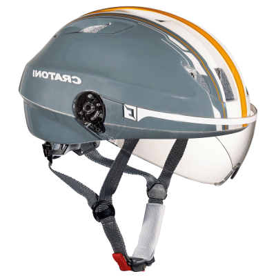 Велошлем Cratoni Evolution light Anthracite-Orange Glossy M-L (57-61 cm) 111302A2