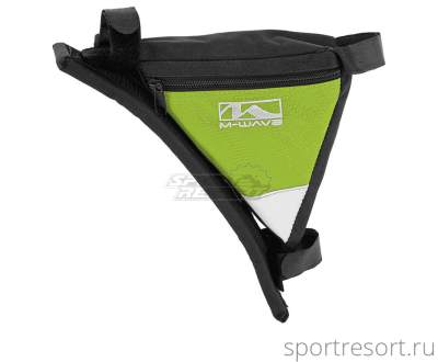 Велосумка под раму M-Wave Reflex Bag Black/Green 122545