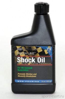 Масло для вилок Finish Line Shock Oil 7.5 WT 475 ml 70012