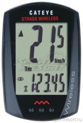 Велокомпьютер CatEye CC-RD300W Strada Black CC-RD300W black