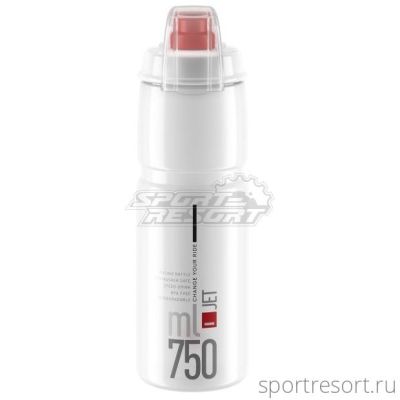 Фляга Elite JET MTB 750 ml прозрачная EL0190703
