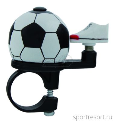 Звонок M-Wave Alu Bike Bell 38 mm "Football" 5-420103