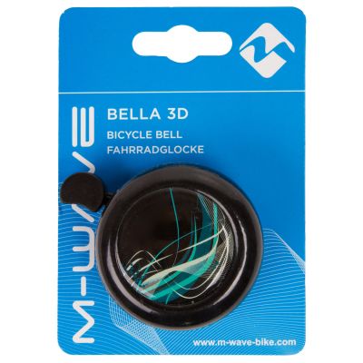Звонок M-Wave Black Fancy Bella 3D bicycle bell 420125