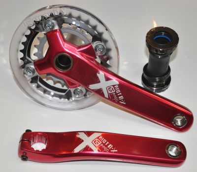 Система FSA MOTO-X (32/22T, 175mm, Red)
