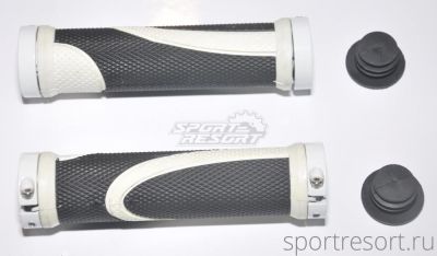 Грипсы Velo 410486 (Бело-серые)