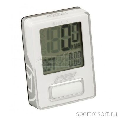 Велокомпьютер Pro DIGI 5IVE Wireless White PRCC0009