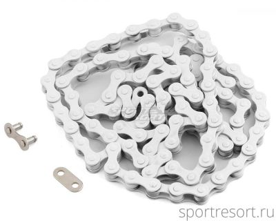 Цепь KMC S-1 (1ск,112зв) White