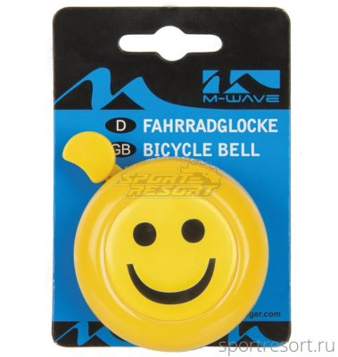 Звонок M-Wave Bicycle Bell Yellow 420123