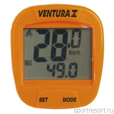 Велокомпьютер Ventura X Cycling Computer Orange 5-244553