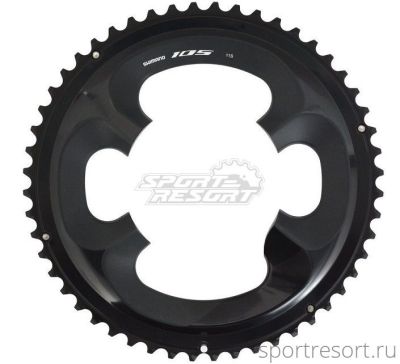 Звезда Shimano 105 52T-MT BCD110 для FC-R7000 черная