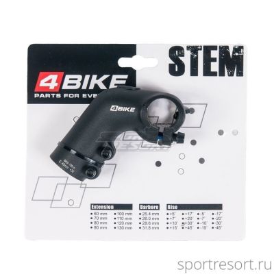 Вынос 4Bike TDS-C614 (1", 25.4, 40mm, 30°)