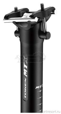 Подседельный штырь Token PYRO MTX (31.6/400mm) черный