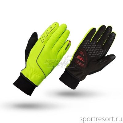 Велоперчатки GripGrab Windster Hi-Vis Fluo Yellow (теплые) M (9) 1030