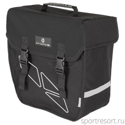 Велосумка на багажник M-Wave Amsterdam Single 18L Black/Gray 5-122320