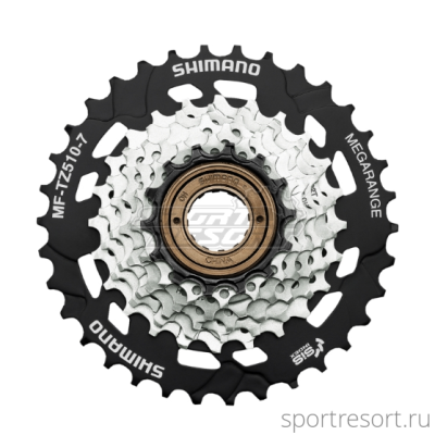 Трещотка Shimano MF-TZ510-7 (7ск, 14-34T) б/уп.