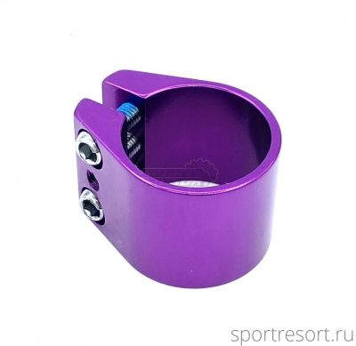 Хомут для трюкового самоката SUB 35х34мм фиолетовый 00-180191