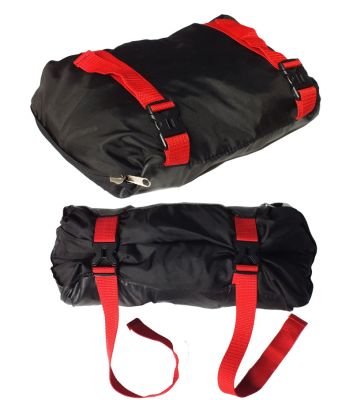 Чехол для велосипеда Veloangar №32 (с карманом под колесо) Синий с фиолетовыми элементами Veloangar №32