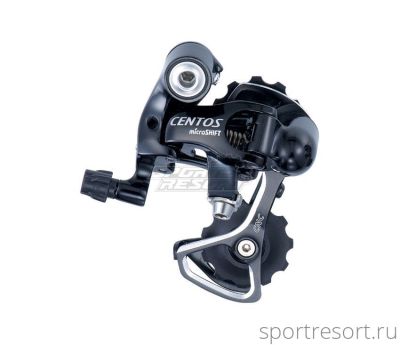 Переключатель задний Microshift RD-R57SE CENTOS (2х10ск, Short Cage, черный)