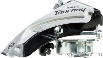 Переключатель передний Shimano Tourney FD-TY500 (3х6/7ск, 66-69°)