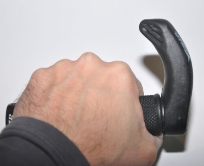 Грипсы-рога Velo V-818BE (рога алюминиевые)