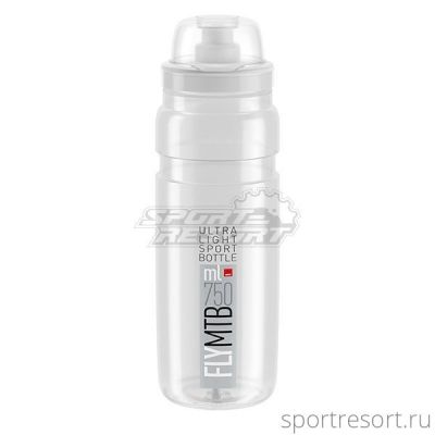 Фляга Elite Fly MTB 750 мл (прозрачная, колпак) EL0160754