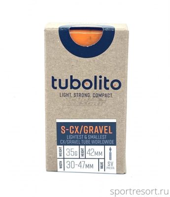 Велокамера Tubolito Tubo S-CX/Gravel 28 700Cx30-47 F/V-42 mm