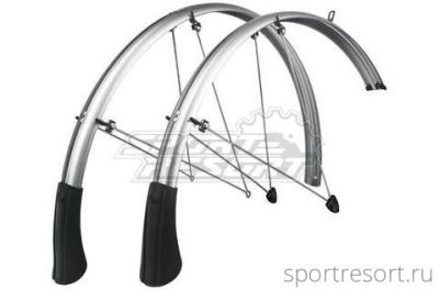 Крылья SKS Longboard 45mm (28") Silver 10438