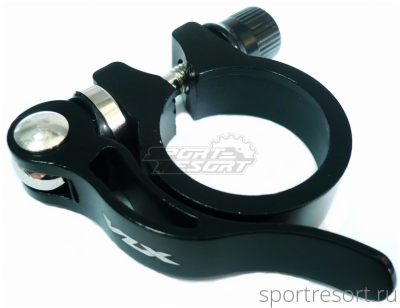 Хомут подседельный VLX-CL01 QR 31.8mm черный