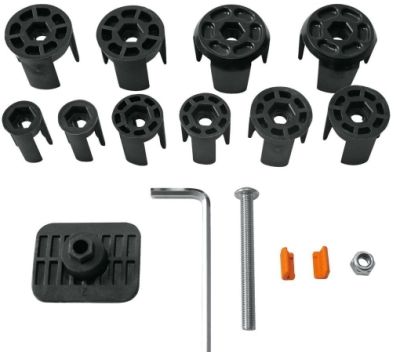 Крыло переднее SKS Shockblade II (26"-27.5") Full Black 11451 / NSK11451