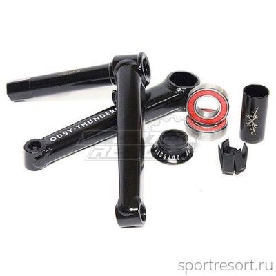 Шатуны ODYSSEY Thunderbolt Plus | 170мм | LHD | Черный