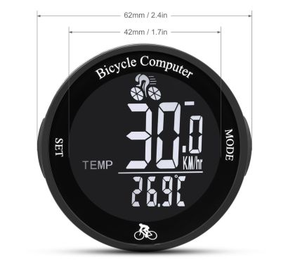 Велокомпьютер DG Rondo Wireless Bicycle Computer B-W Y23615B-W