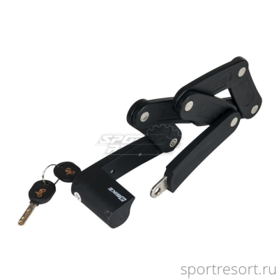 Велозамок 4Bike Folding T602 (черный) ARV-T602-BLK