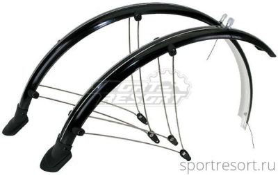 Крылья M-Wave Mud Max Flex 26x60 mm Black 5-386104