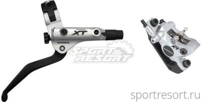 Тормоз дисковый Shimano XT T785 задний (1700мм, серебро)