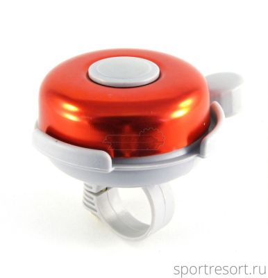 Звонок M-Wave Classic Bicycle Bell 53mm серо-красный 00-170732