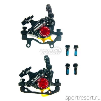 Комплект дисковых тормозов Zoom HB-100-160 Hybrid Disc Brake Set 