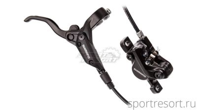 Тормоз дисковый Shimano M396 задний (1700мм, черный)